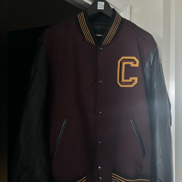 NWT Men’s XL Coach Varsity Jacket - Picture 4 of 5